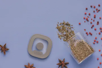 Kilner FRESH krydderkrukker - Klar-grå, 4-pakning, 160 ml - Kilner