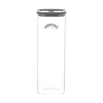 Kilner FRESH oppbevaringskrukke - Klar-grå, 2 L - Kilner