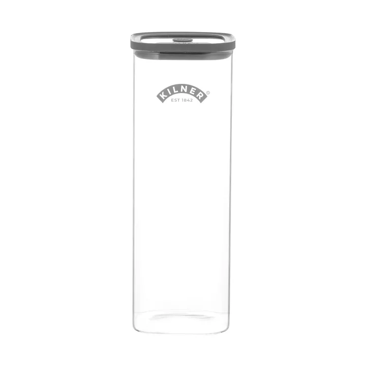 Kilner FRESH oppbevaringskrukke - Klar-grå, 2 L - Kilner