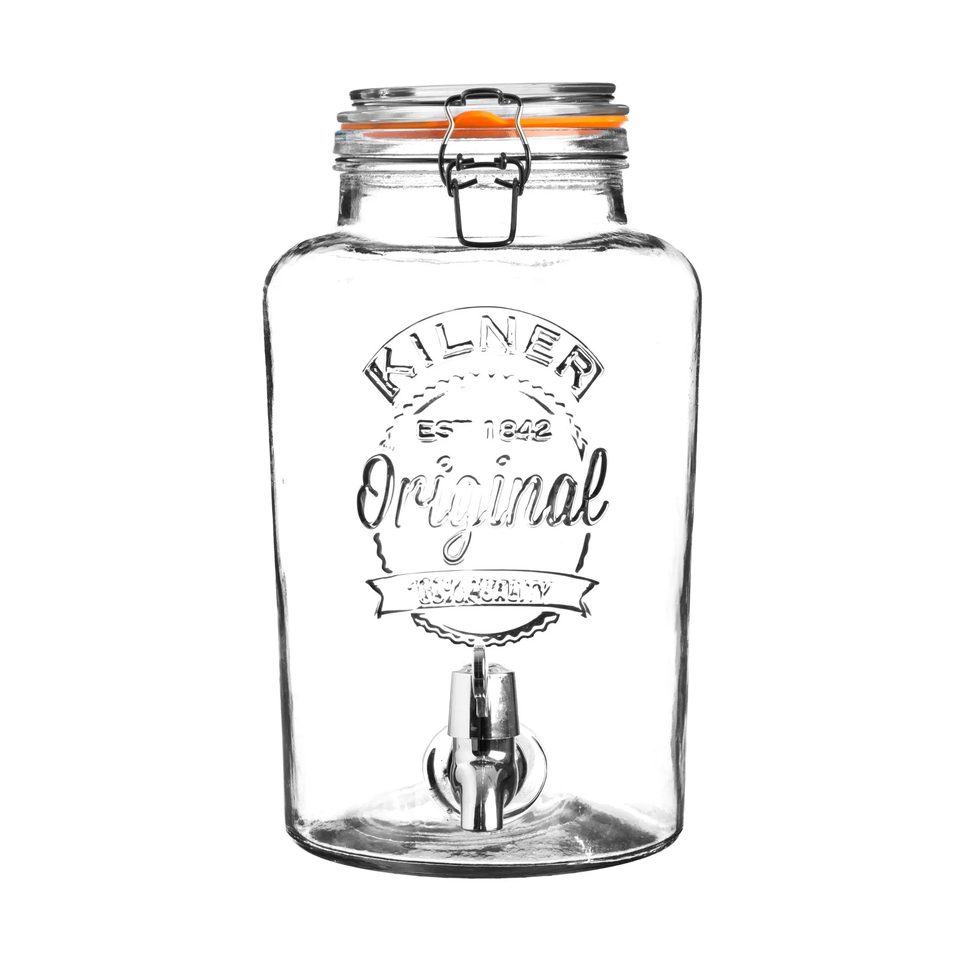 Kilner glassbeholder med tappekran 5 l, Transparent Kilner