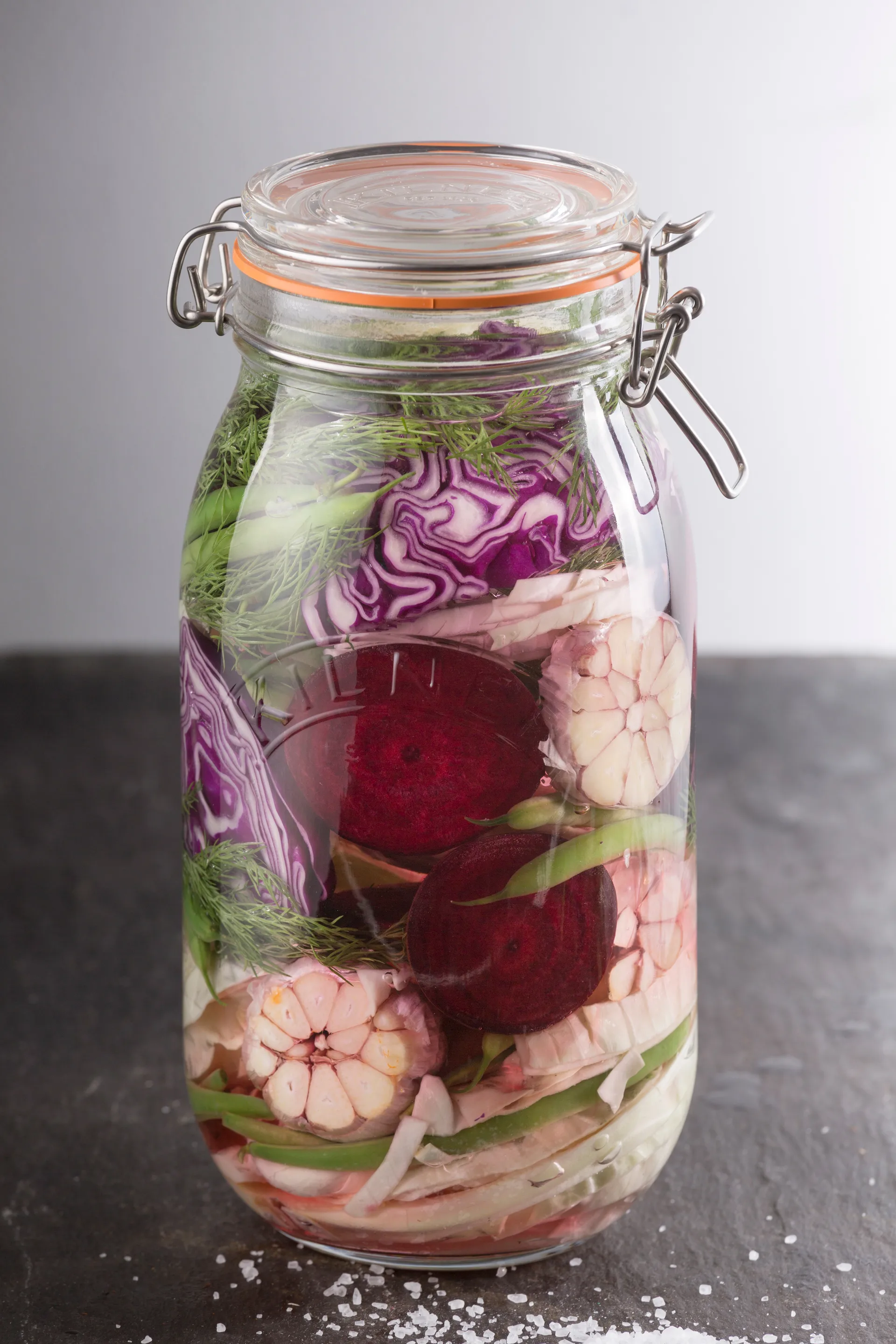 Kilner rund boks med bøyle, Klar, 1,5 L Kilner