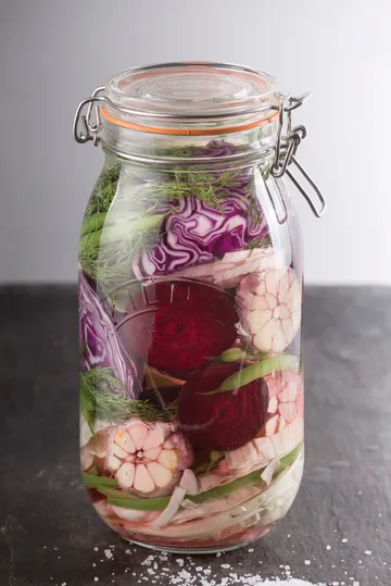Kilner rund boks med bøyle - Klar, 1,5 L - Kilner