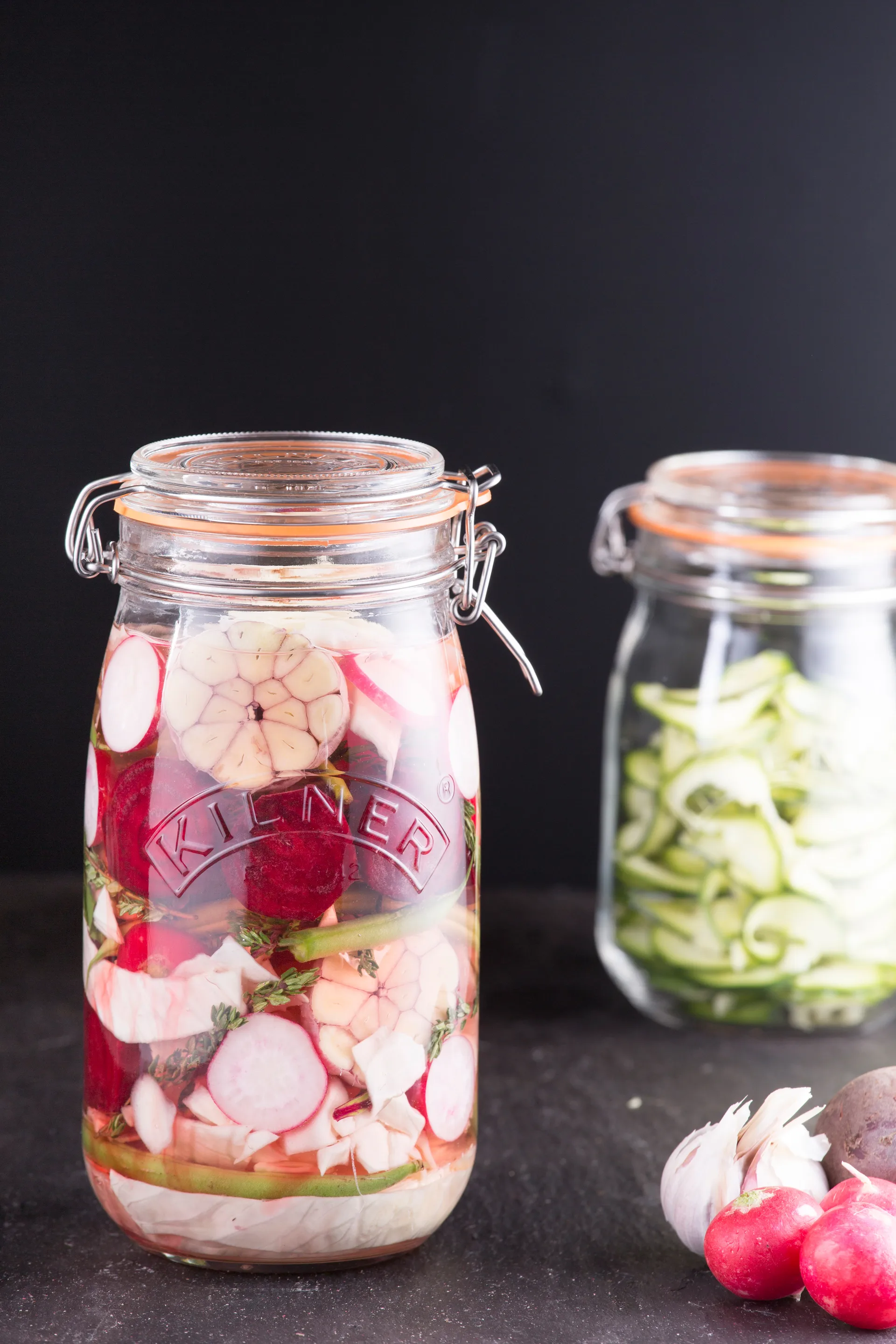 Kilner rund boks med bøyle, Klar, 1,5 L Kilner