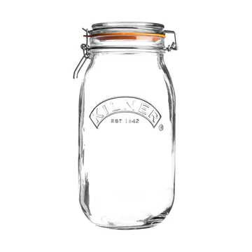Kilner rund boks med bøyle - Klar, 3 l - Kilner
