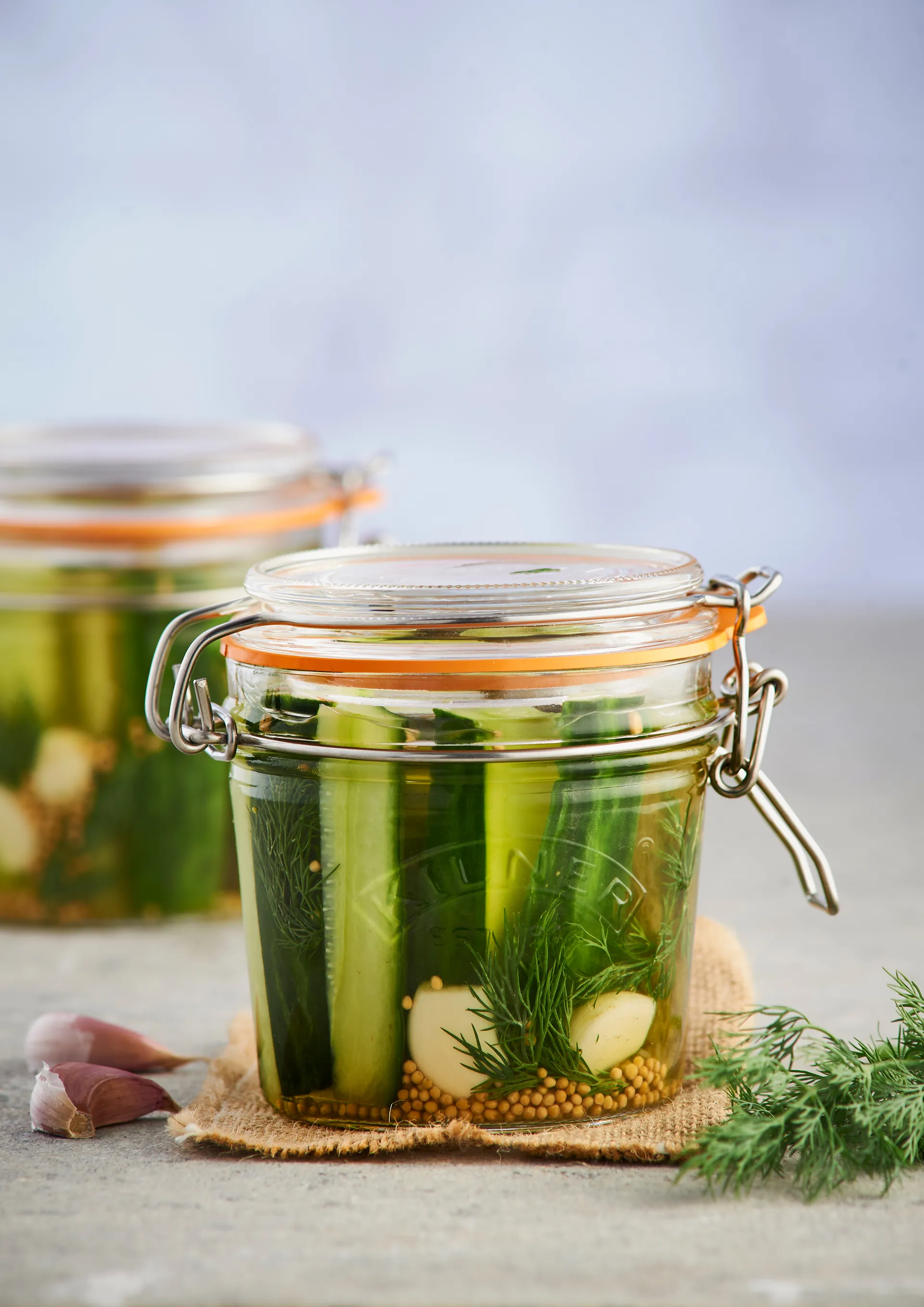 Kilner rund boks med bøyle, Klar, 350 ml Kilner