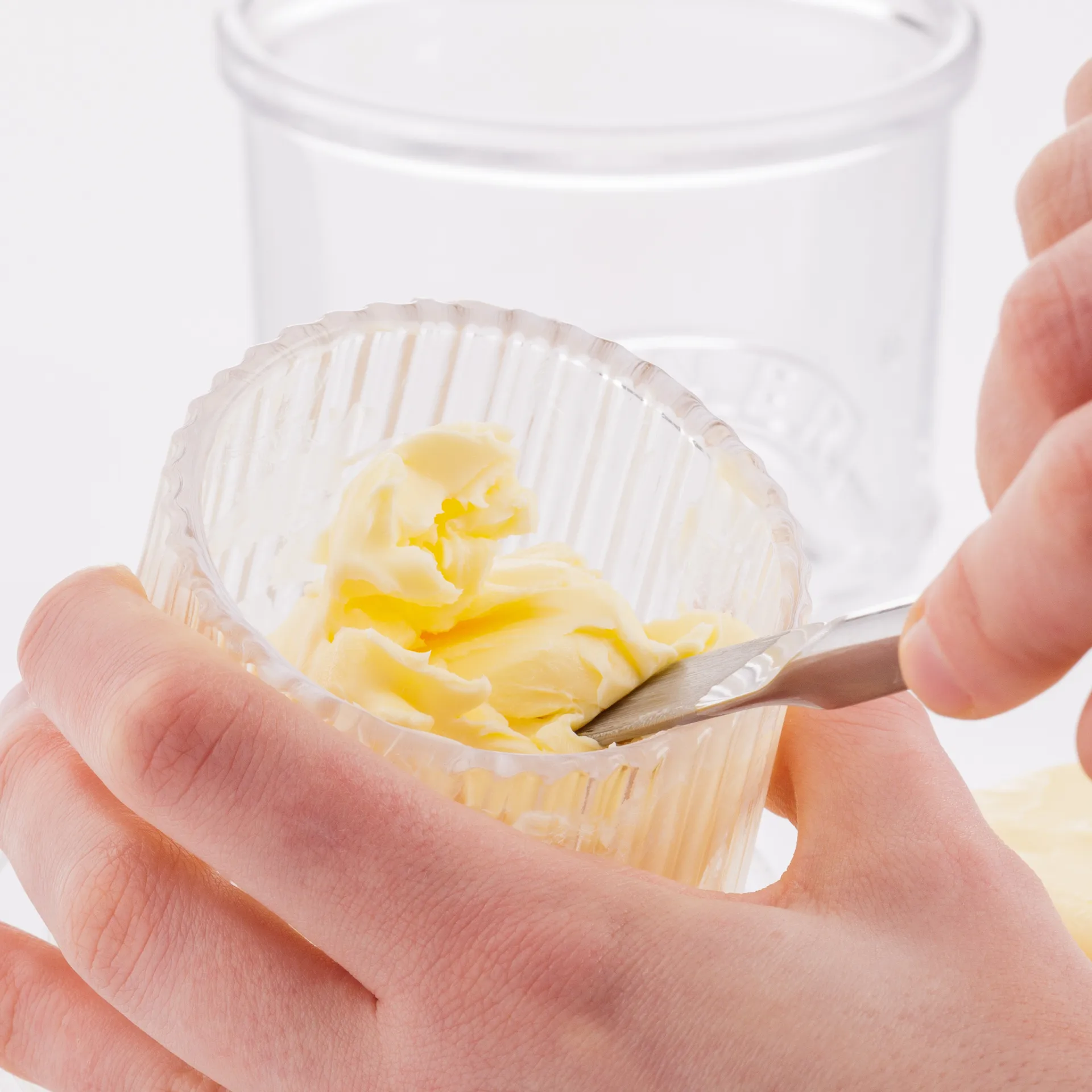 Kilner smørklokke, Klar Kilner