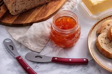 Kilner smørkniv sett - Rød-rustfritt stål - Kilner
