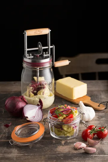 Kilner smørspade - Lyst tre, 2-pakning - Kilner