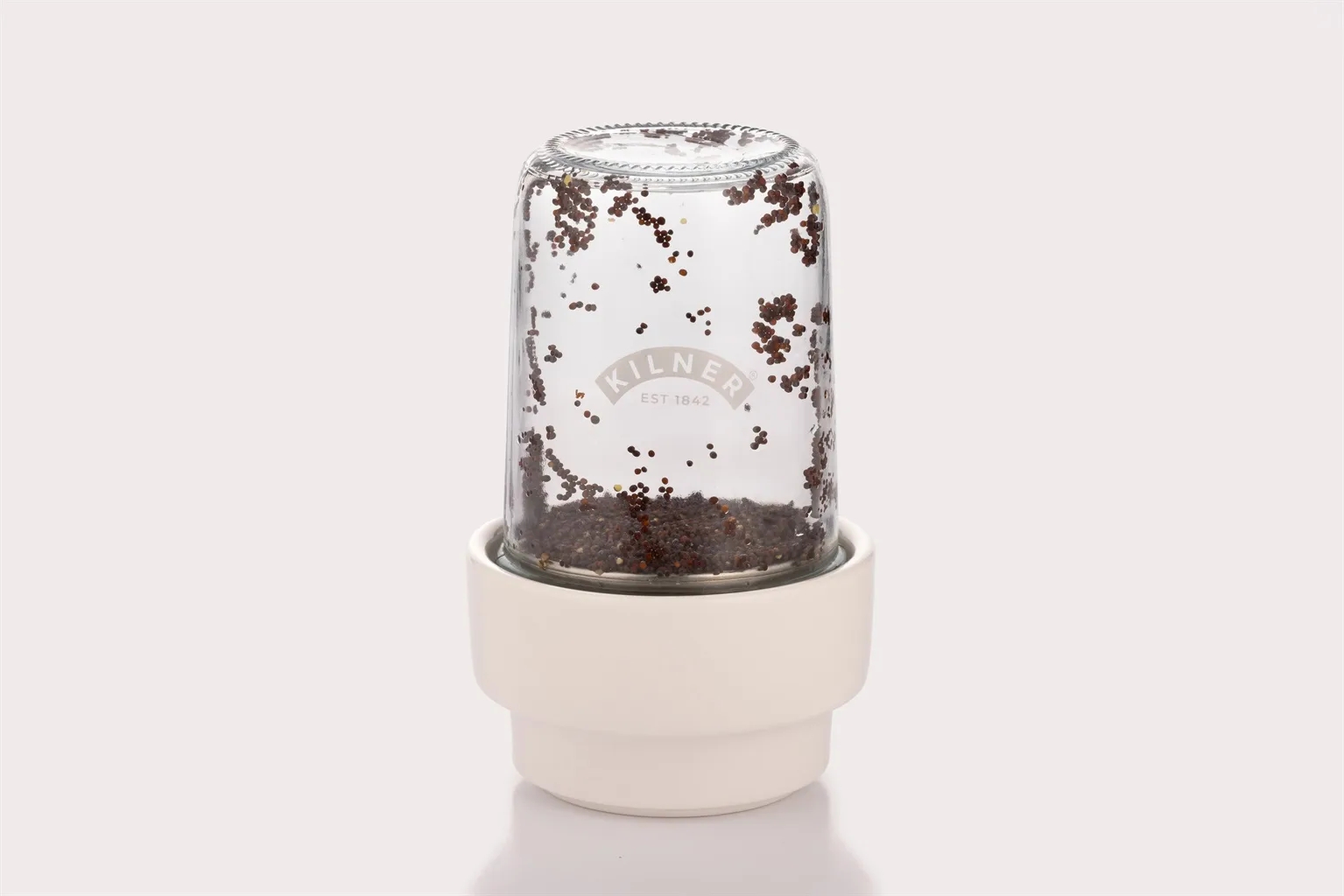 Kilner spiresett, Klar-hvit, 500 ml Kilner