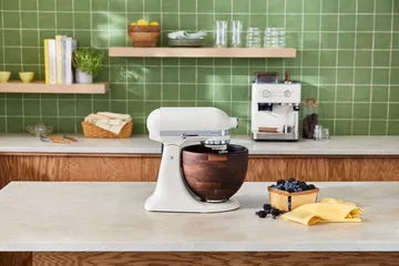 Aritsan 5KSM156 kjøkkenmaskin med treskål 4,7 l - Porcelain white-walnut - KitchenAid