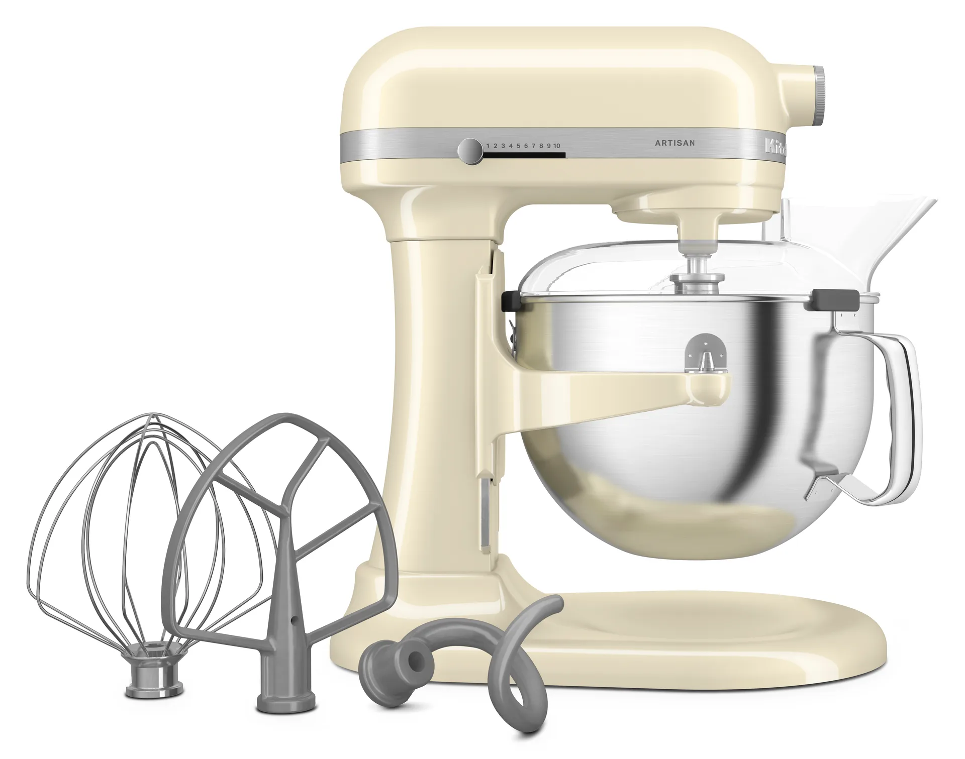 Artisan 5KSM60 kjøkkenmaskin med løftearm 5,6 L, Almond cream KitchenAid