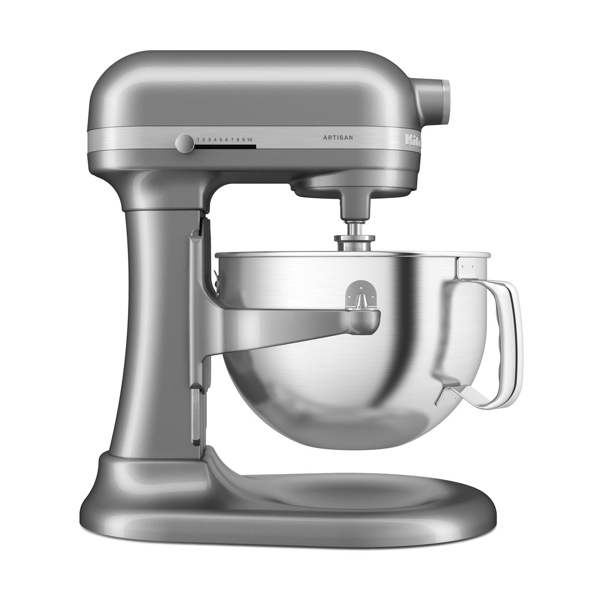 KitchenAid - Artisan kjøkkenmaskin med bolleløft 5KSM60SPXECU 5,6L contour silver