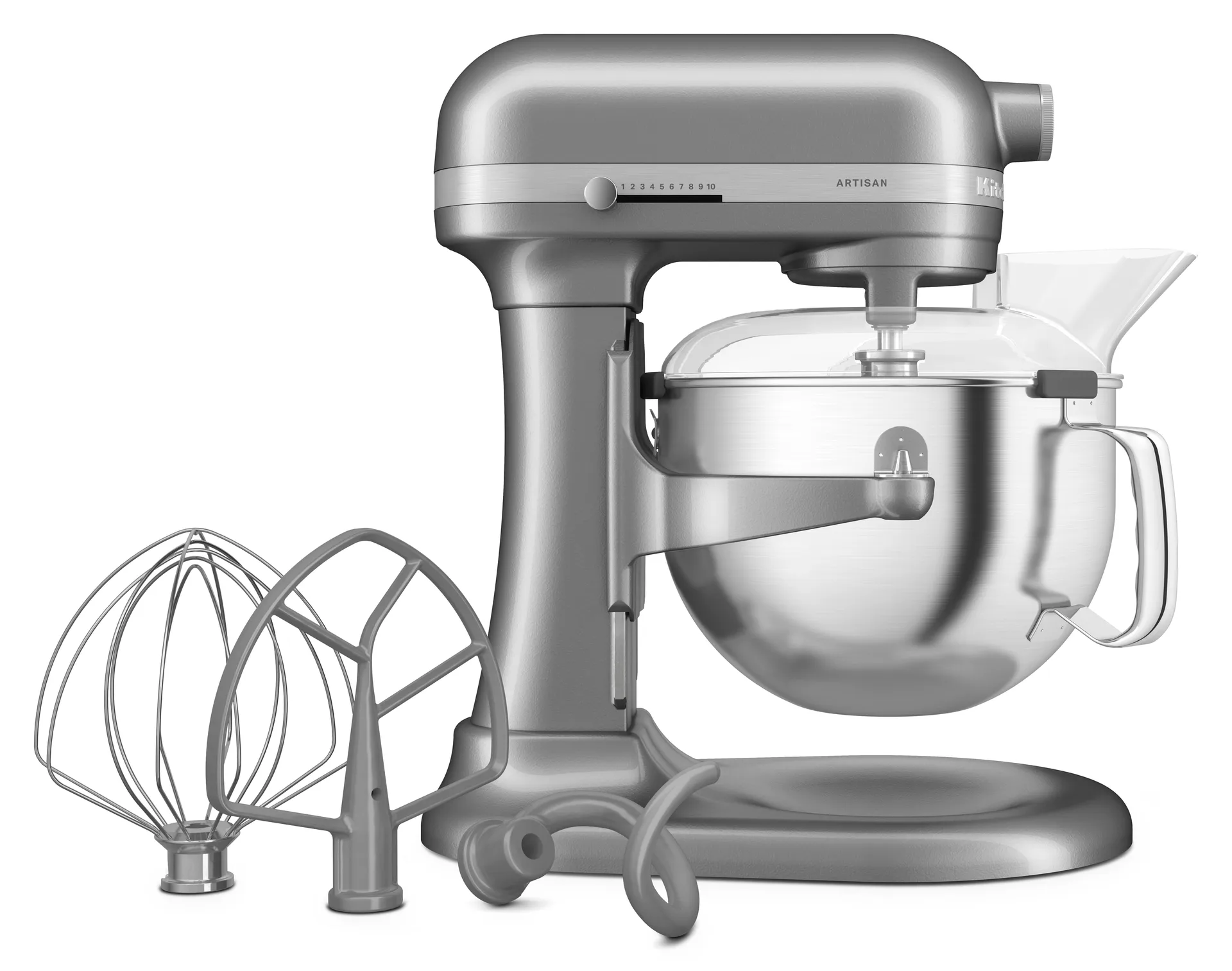 Artisan 5KSM60 kjøkkenmaskin med løftearm 5,6 L, Contour silver KitchenAid