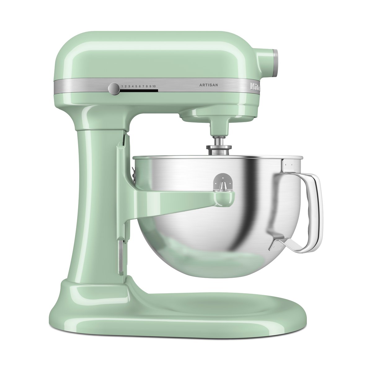 KitchenAid - Artisan kjøkkenmaskin med bolleløft 5KSM60SPXEPT 5,6L pistasj