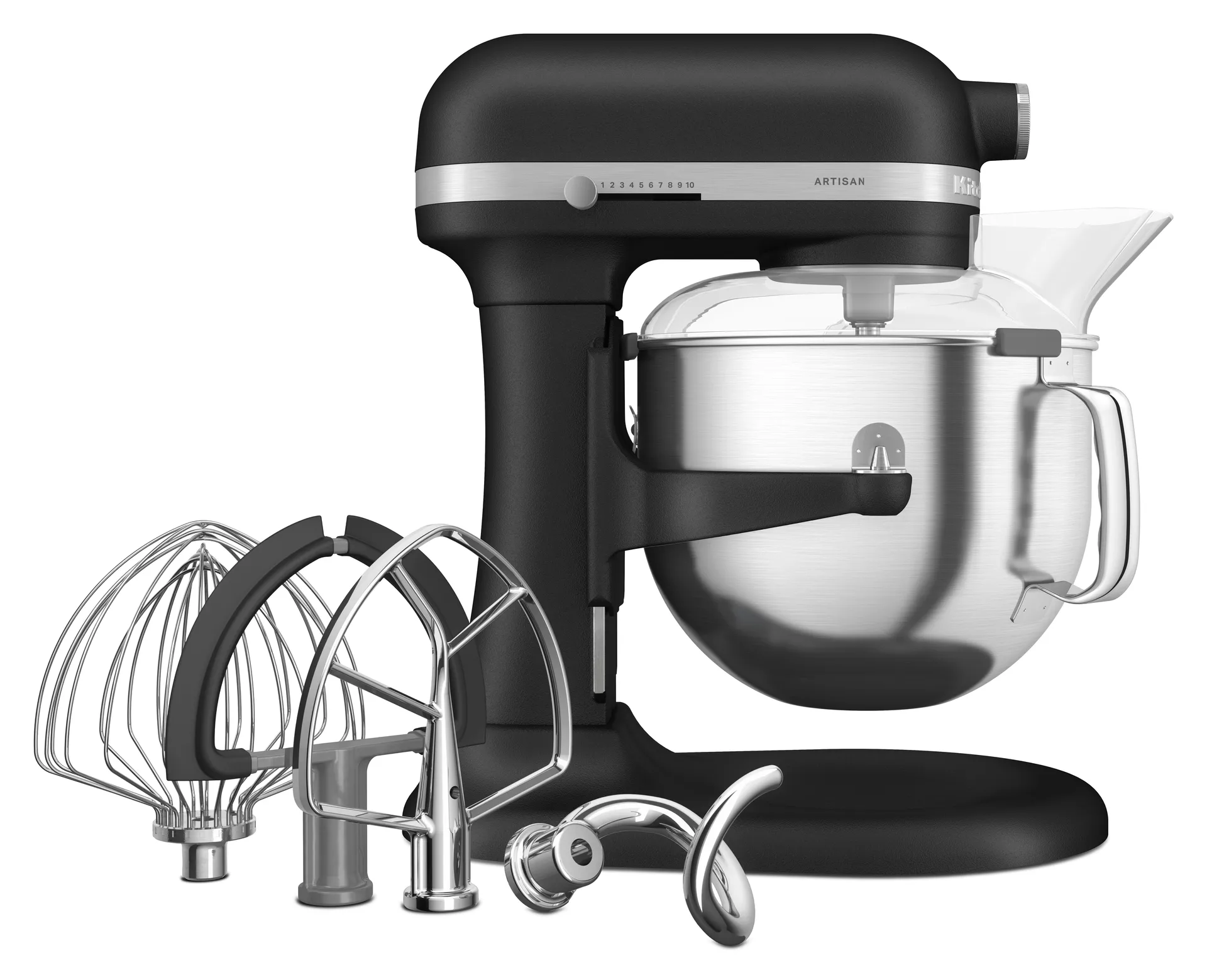 Artisan 5KSM70 kjøkkenmaskin med løftearm 6,6 L, Cast iron black KitchenAid