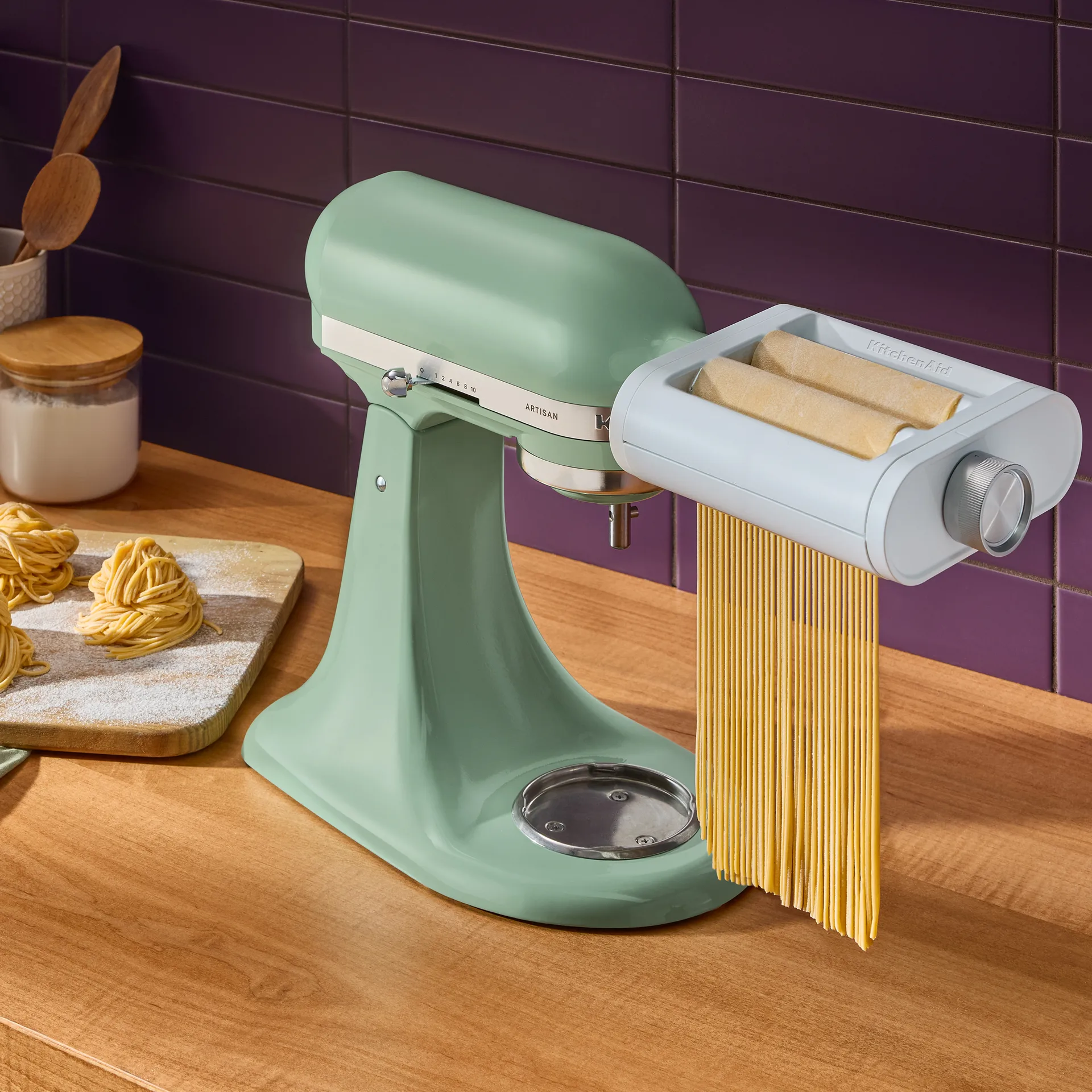 KitchenAid 3-i-1 pastatilbehør til kjøkkenmaskin, Plastic KitchenAid