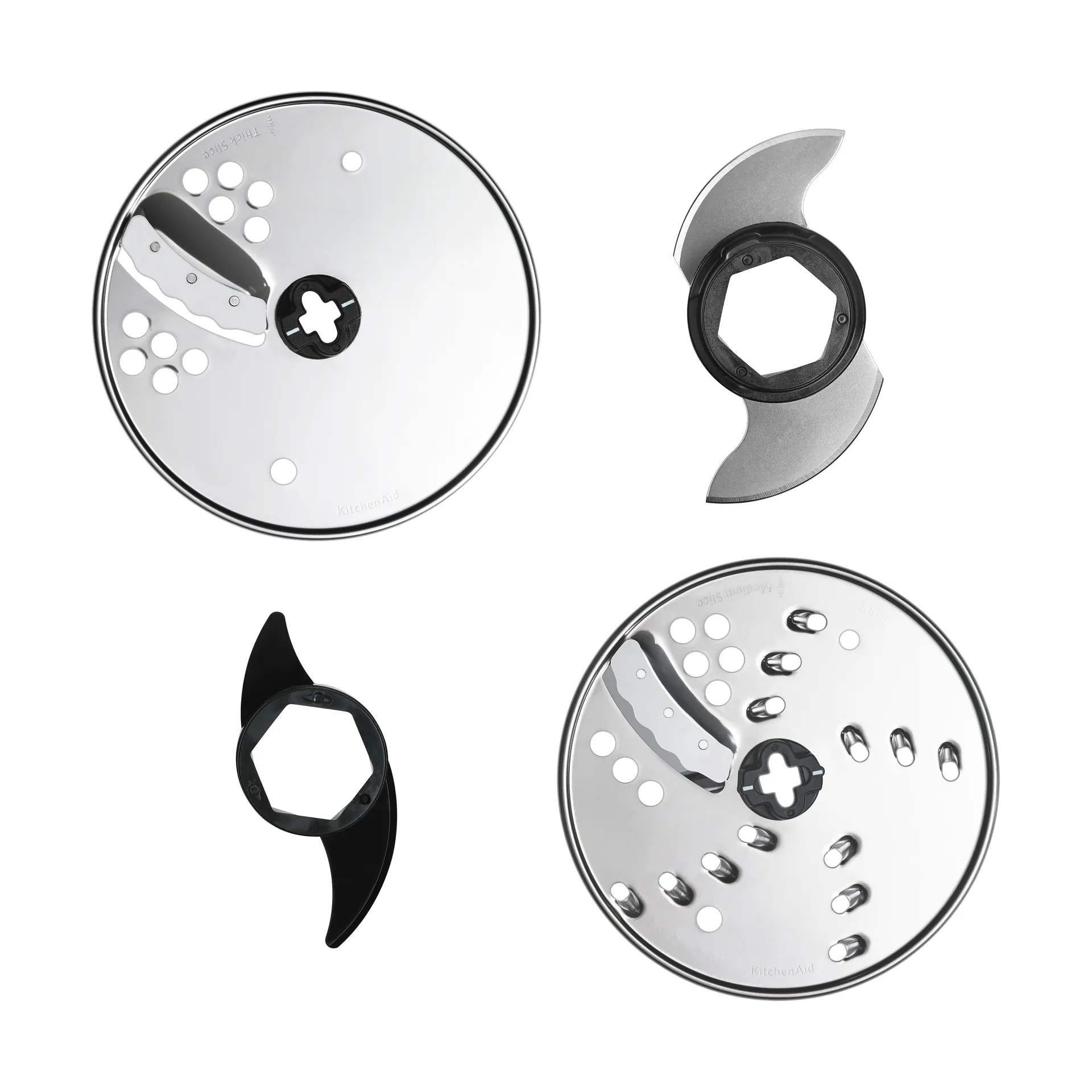 KitchenAid 5KFP0719 foodprosessor 1,7 L, Almond cream KitchenAid