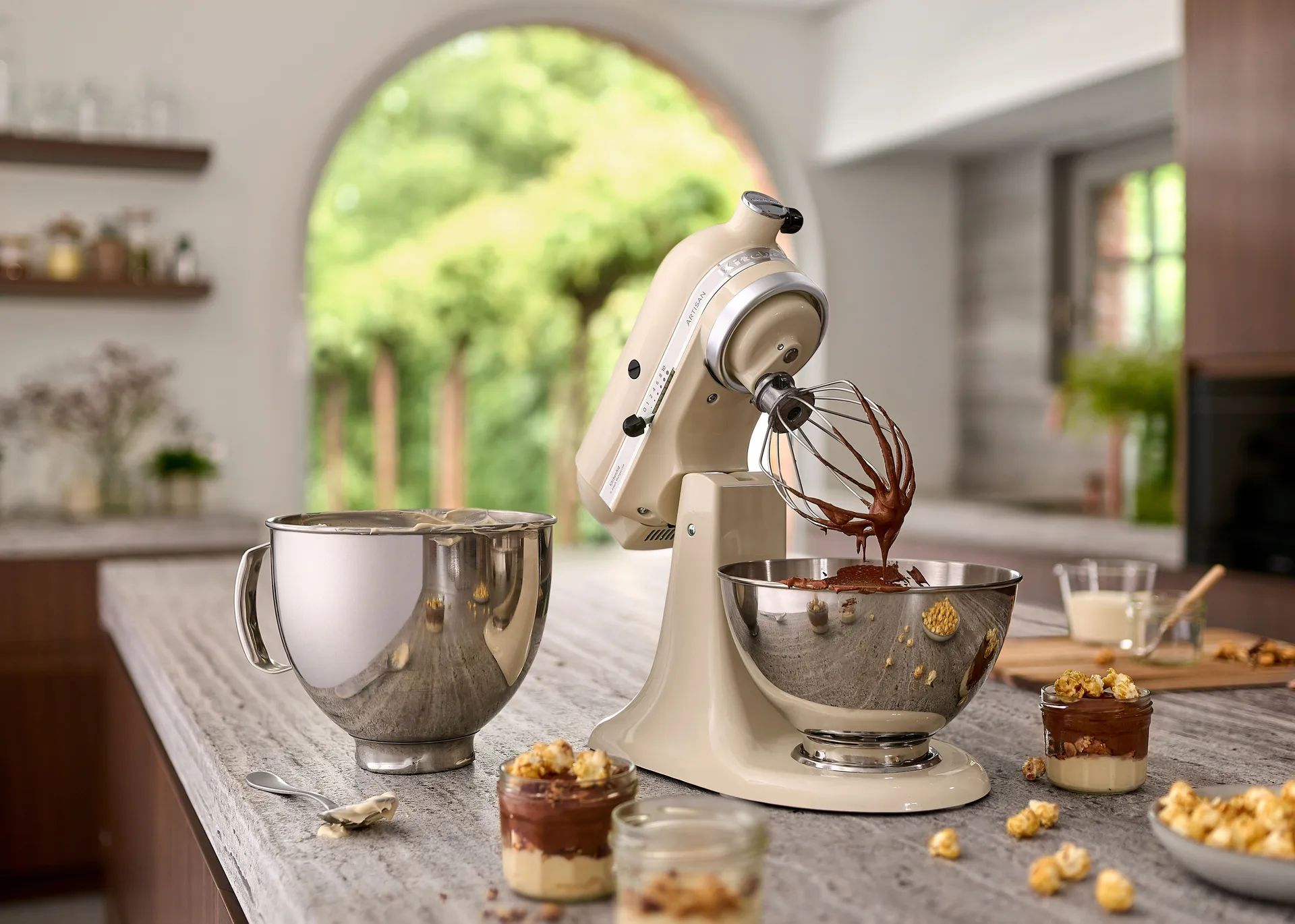 KitchenAid bolle rustfritt stål 3 L, Polished stainless steel KitchenAid