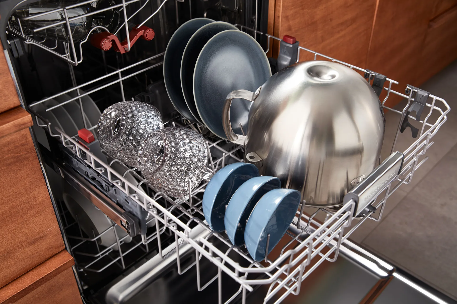 KitchenAid bolle rustfritt stål 6,6 L, Brushed stainless steel KitchenAid