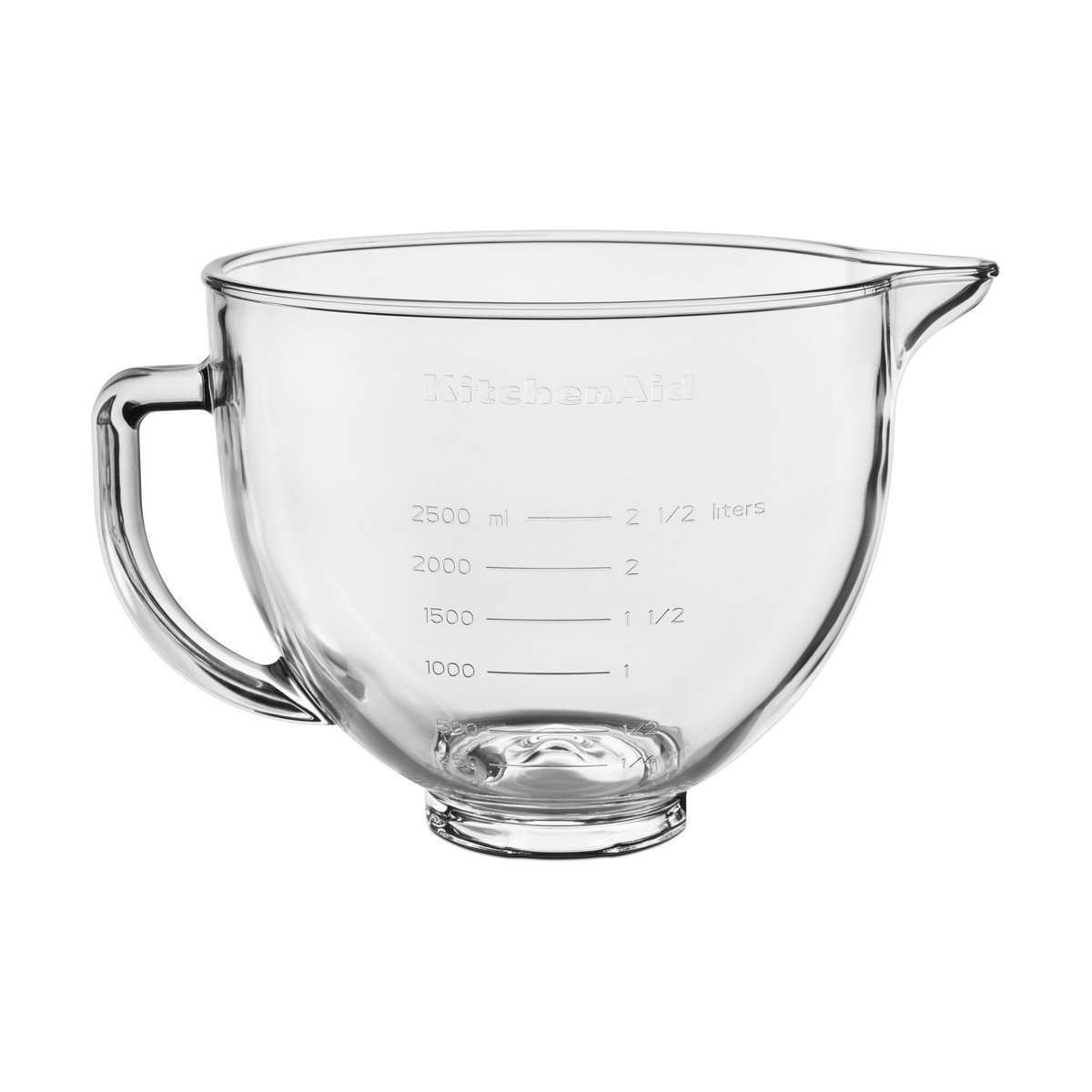 Glass skål til kjøkkenmaskin 4,7 liter