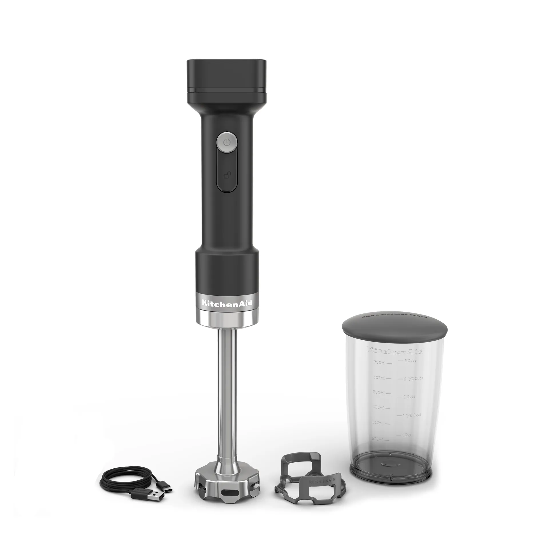 KitchenAid Go oppladbar stavmikser med batteri, Black matte KitchenAid