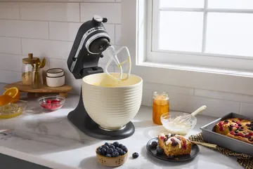 KitchenAid keramikkbolle uten håndtak 4,7 L - Beehive - KitchenAid