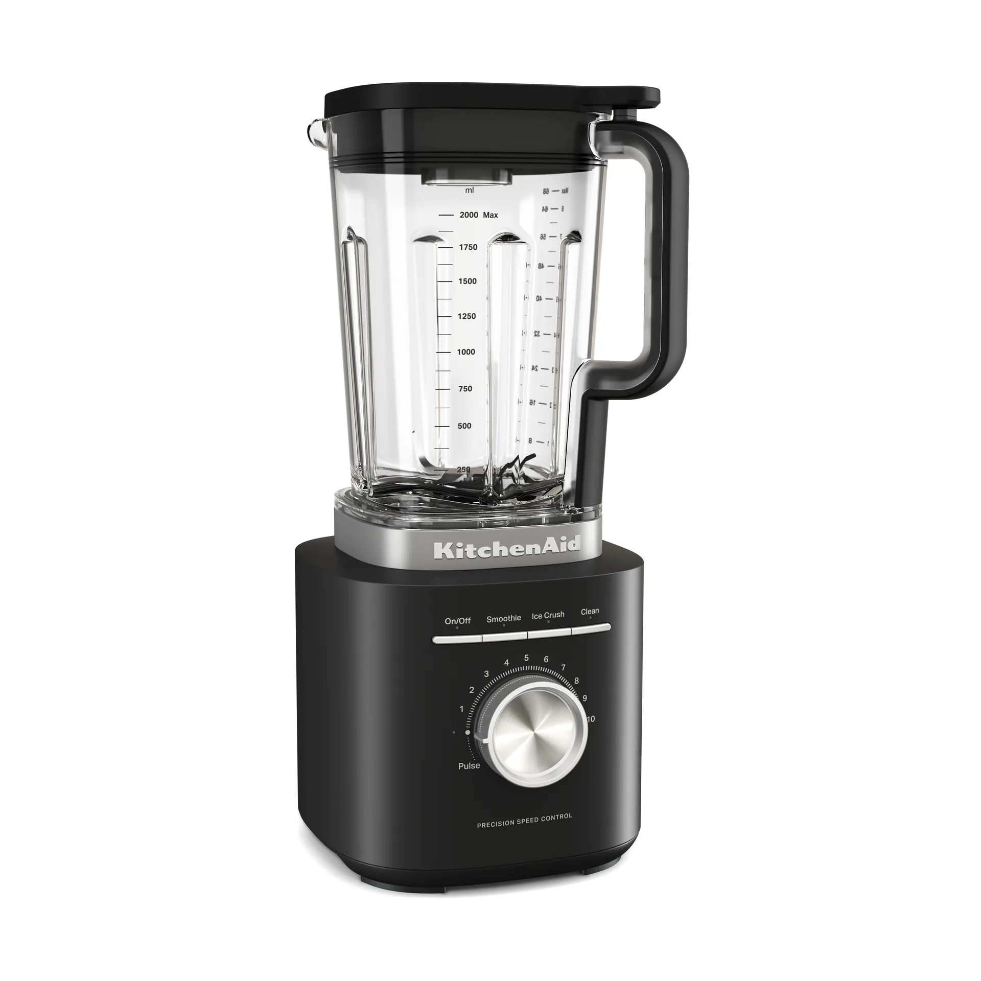 KitchenAid Pure Power 5KSB2073 Blender 2 L, Matt svart KitchenAid
