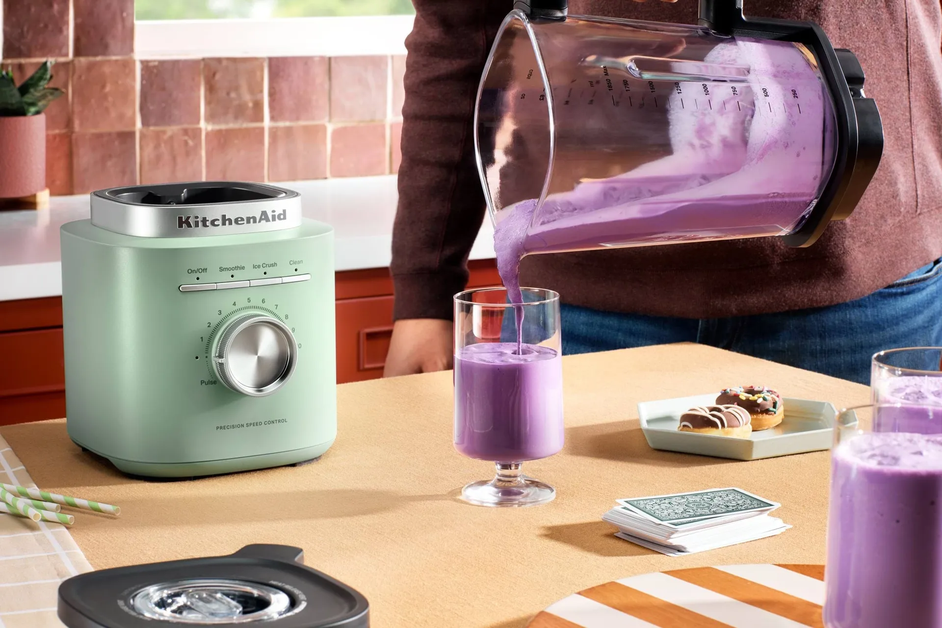 KitchenAid Pure Power blender glasskanne, Kardemomme, 1,85 l KitchenAid