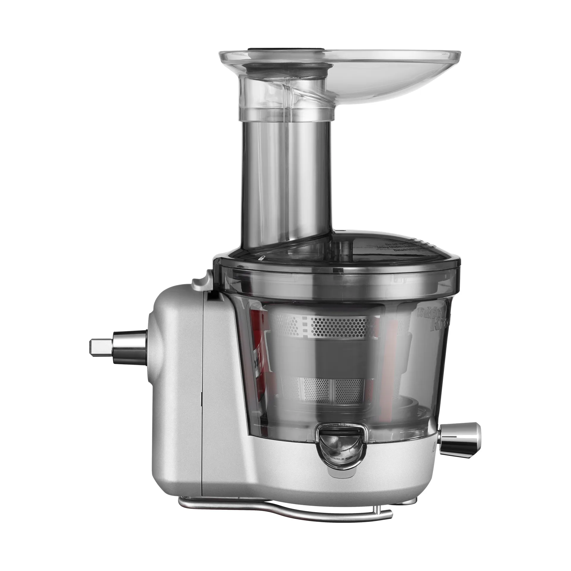 KitchenAid slowjuicer til kjøkkenmaskin, Silver KitchenAid