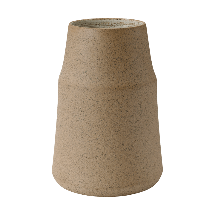 Clay vase 18 cm - Warm Sand - Knabstrup Keramik