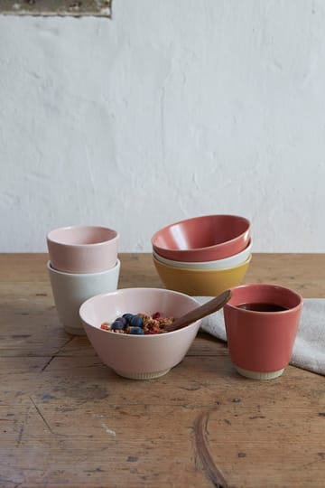 Colorit skål Ø 14 cm - Rosa - Knabstrup Keramik
