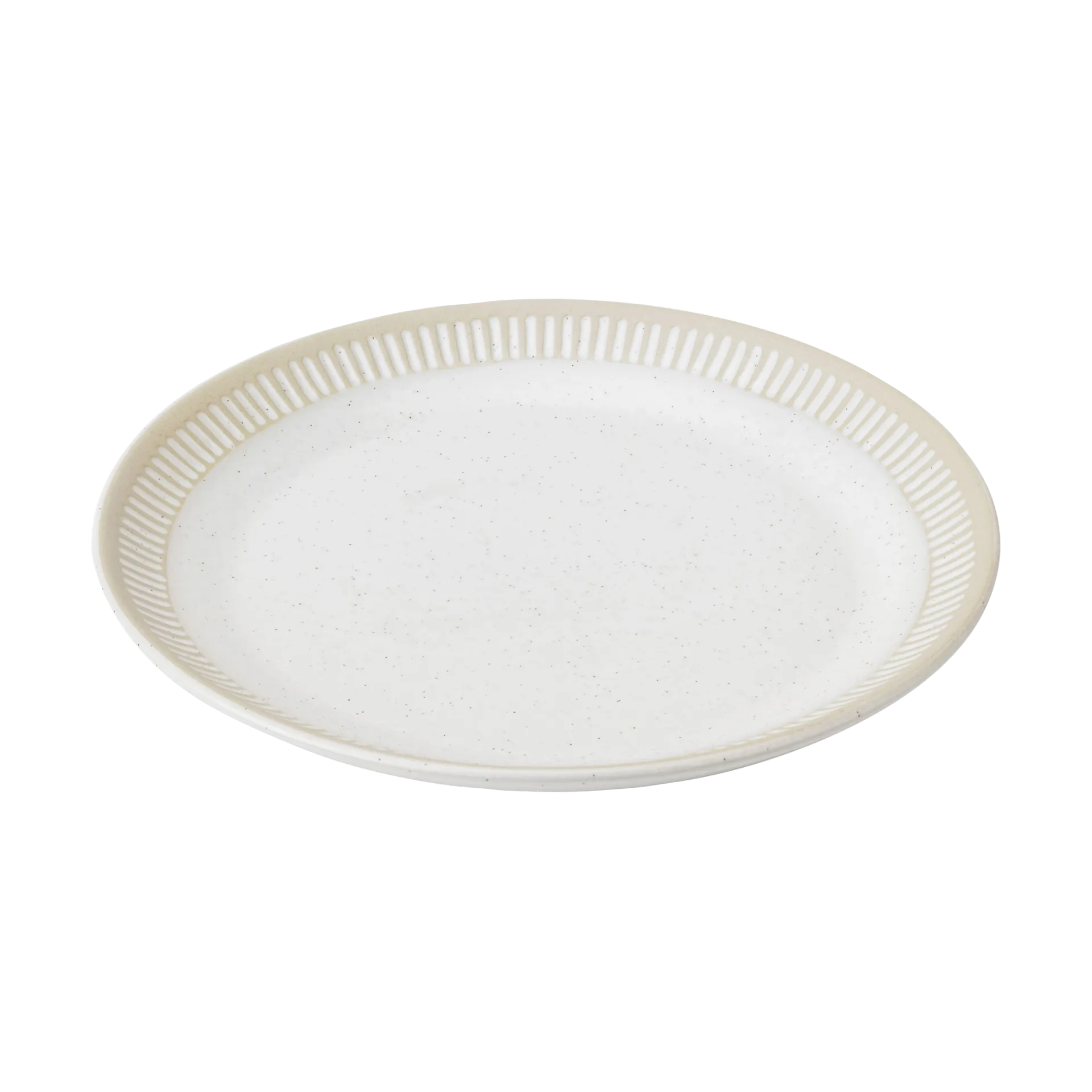 Colorit tallerken Ø22 cm, Sand Knabstrup Keramik