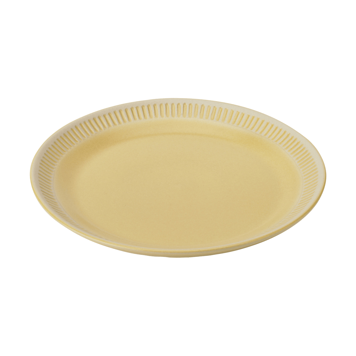 Knabstrup Keramik Colorit tallerken Ø22 cm Yellow