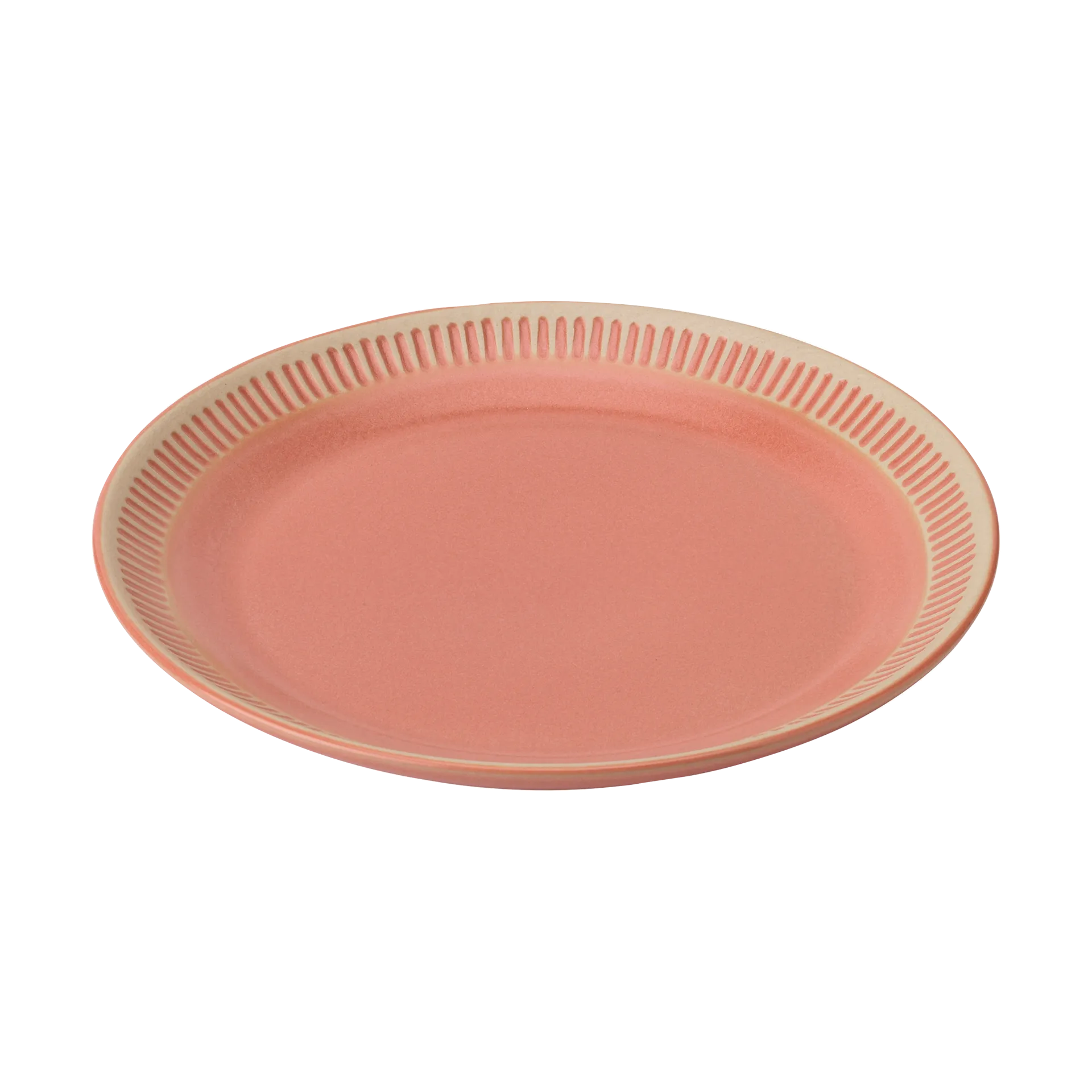 Colorit tallerken Ø27 cm, Coral Knabstrup Keramik