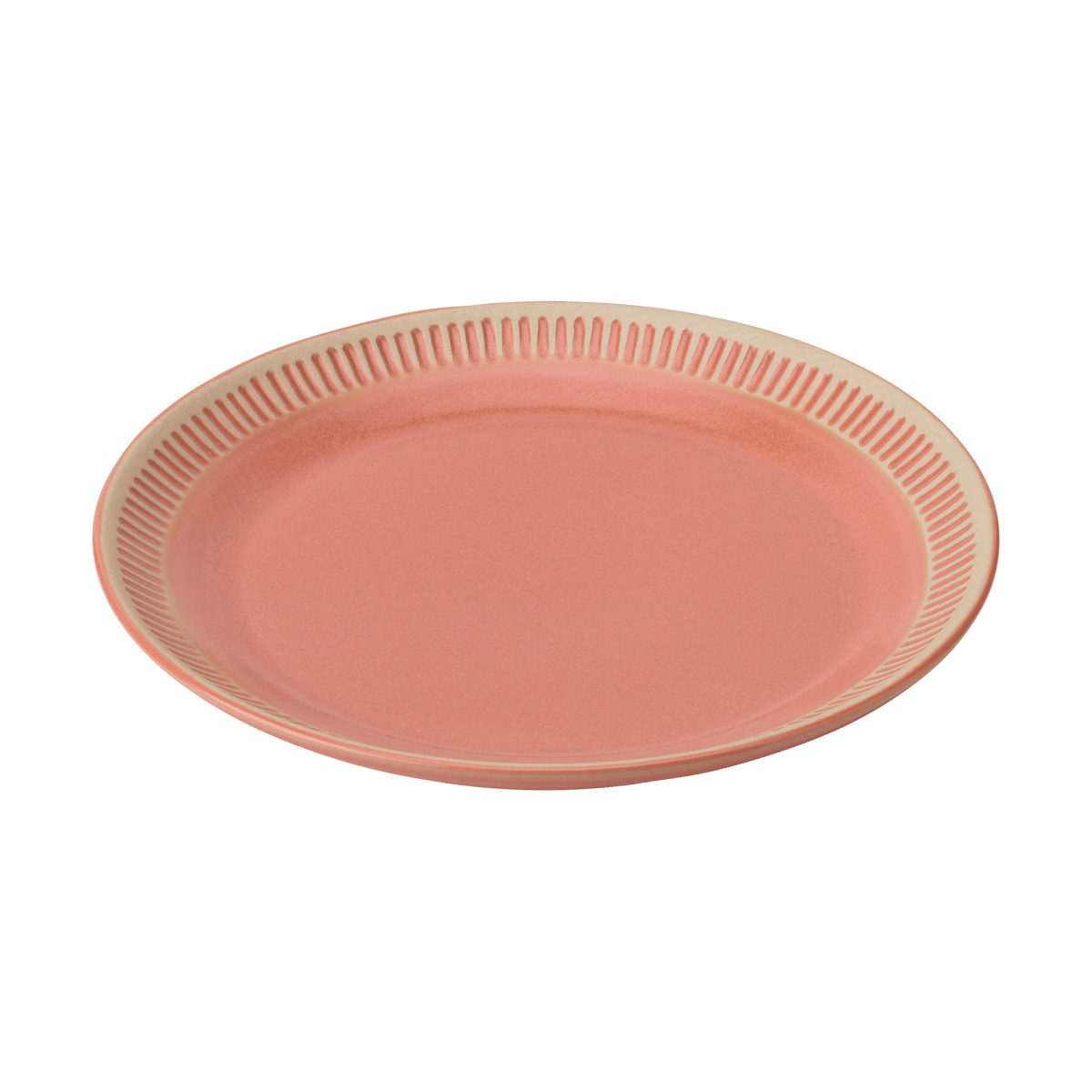 Knabstrup Keramik Colorit tallerken Ø27 cm Coral