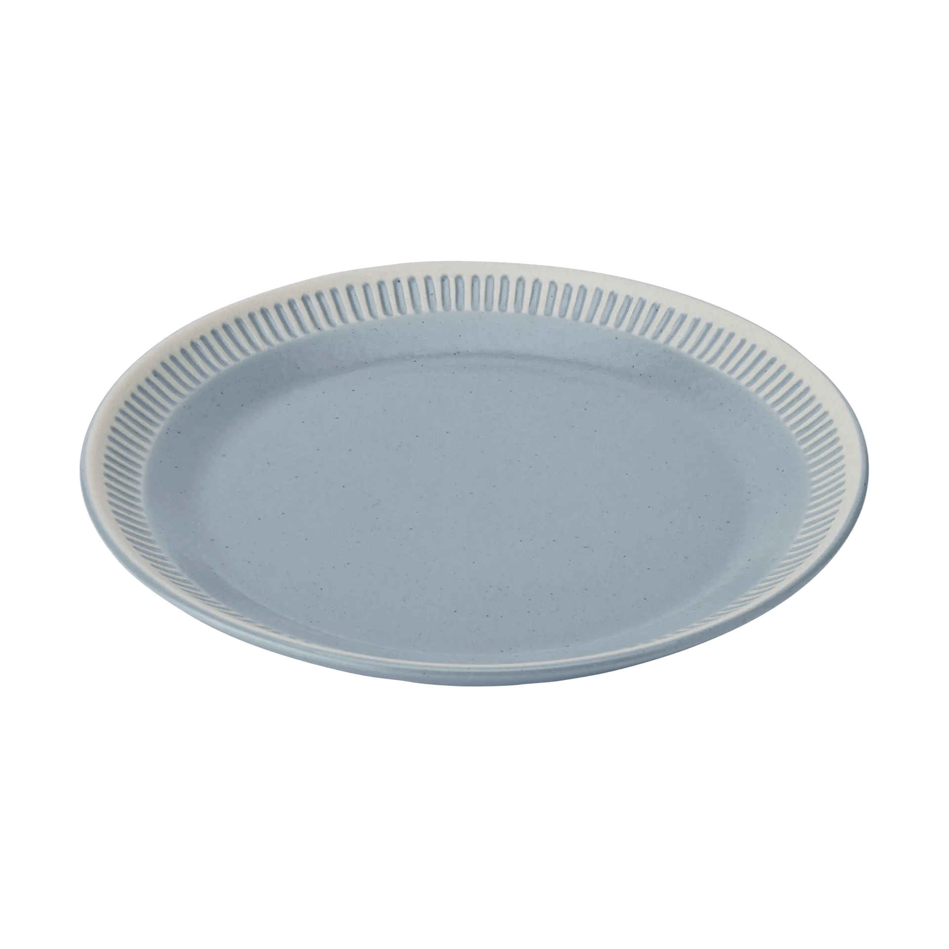 Colorit tallerken Ø27 cm, Mørkegrå Knabstrup Keramik