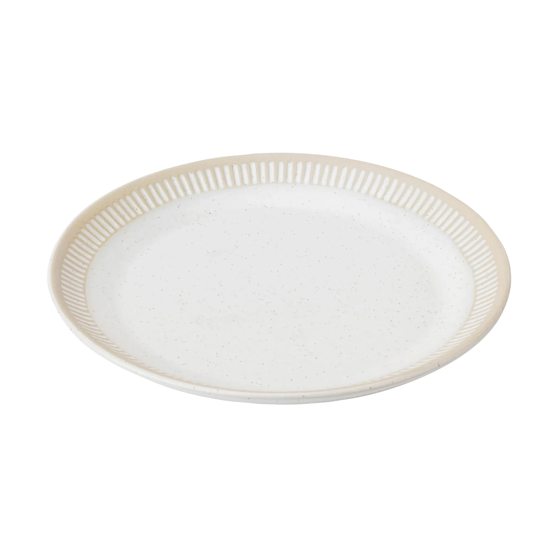 Colorit tallerken Ø27 cm, Sand Knabstrup Keramik