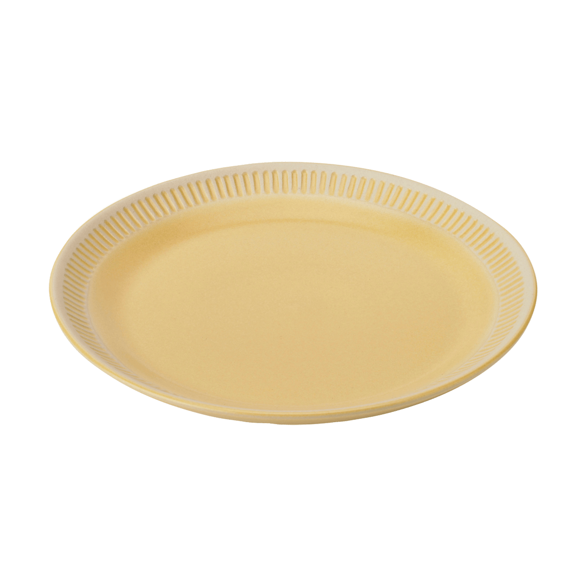 Knabstrup Keramik Colorit tallerken Ø27 cm Yellow