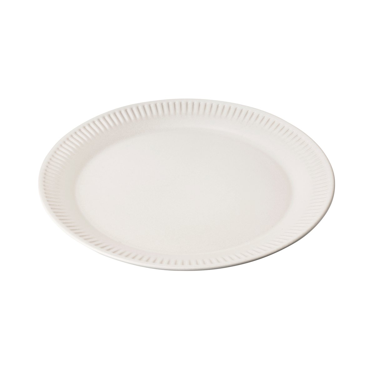 Knabstrup Keramik Knabstrup middagstallerken hvit 19 cm