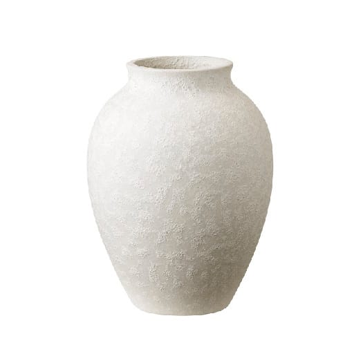 Knabstrup vase 12,5 cm, hvit Knabstrup Keramik