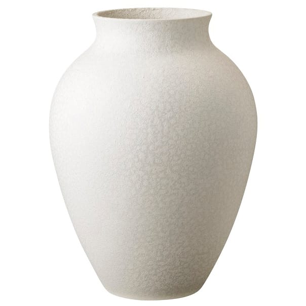 Knabstrup vase 27 cm - hvit - Knabstrup Keramik