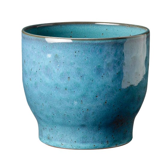 Knabstrup Keramik Knabstrup ytterkrukke Ø16,5 cm Dusty blue