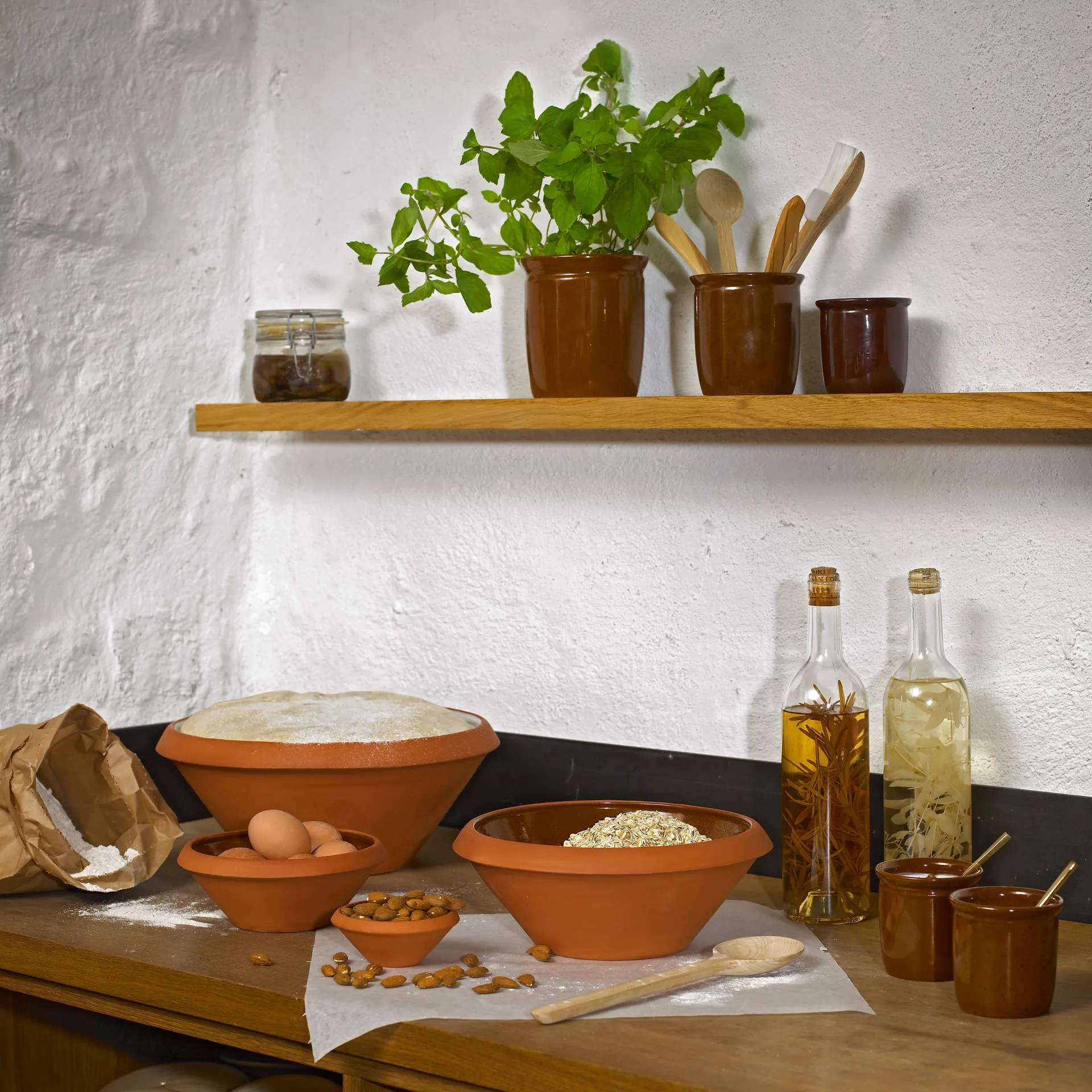 Pickle boks 1 l, brun Knabstrup Keramik