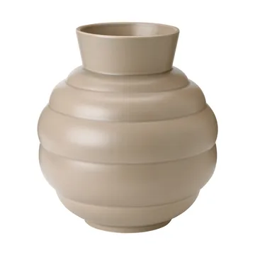 Tortus Archie vase nr. 3 26,5 cm - Dark sand - Knabstrup Keramik