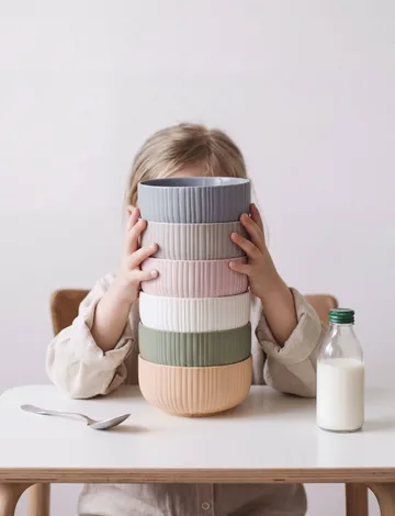 Verda bolle - Dusty blue, Ø13 cm - Knabstrup Keramik