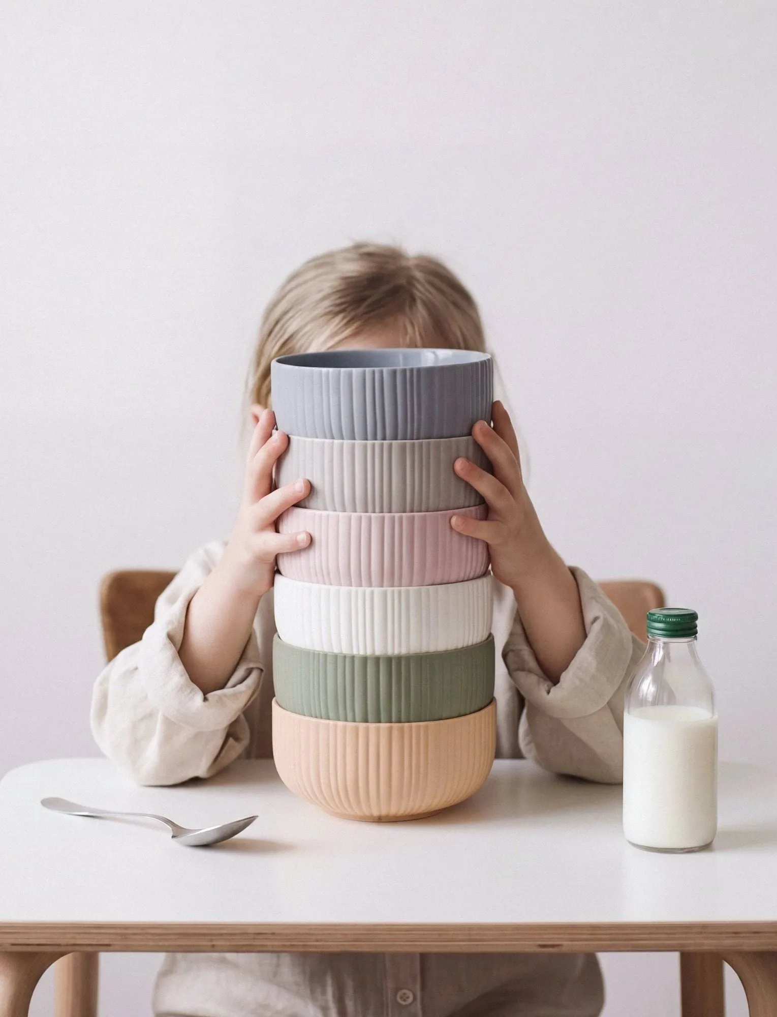 Verda bolle, Light grey, Ø13 cm Knabstrup Keramik