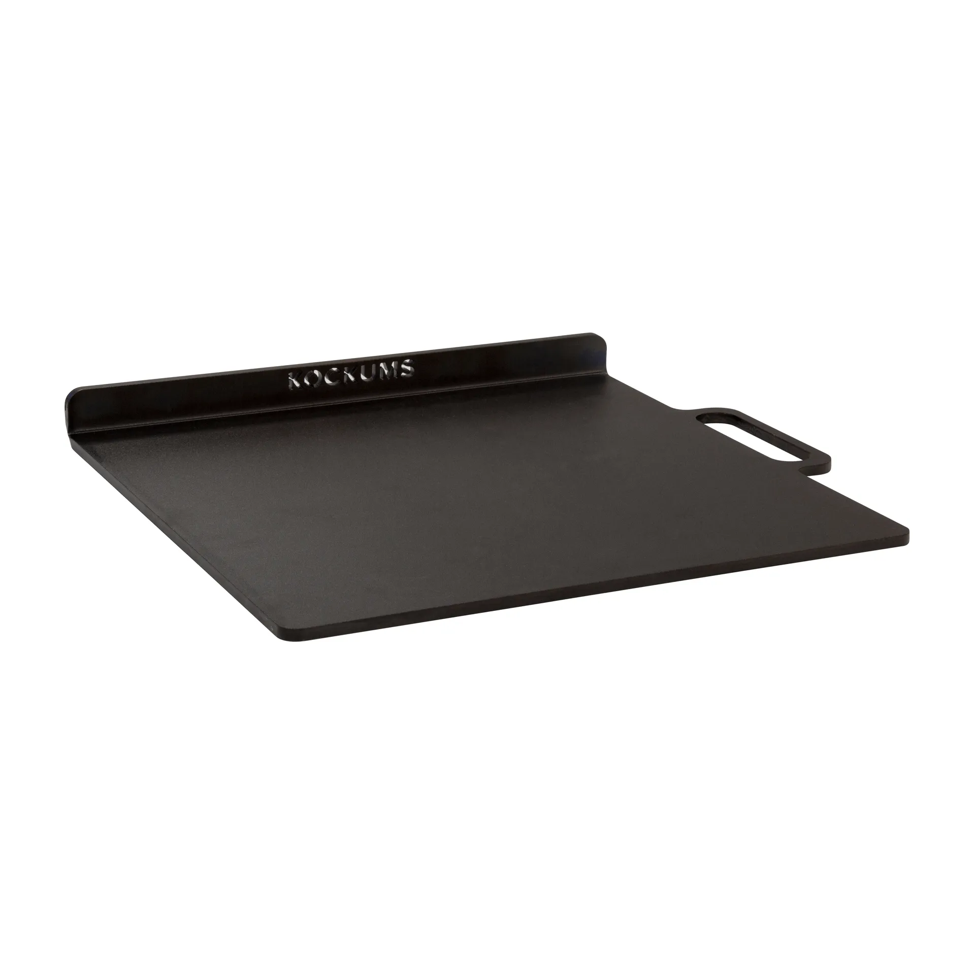 Kockums bake-/pizzastål med brettekant, 37 x 32 cm Kockums Jernverk