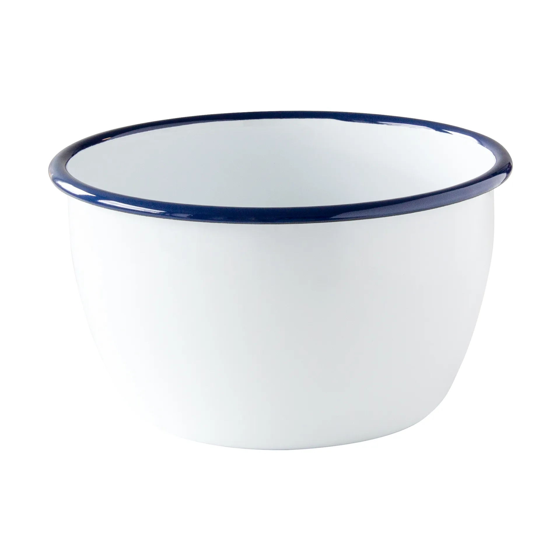 Kockums bolle, Kockums white-blå, Ø18 cm Kockums Jernverk