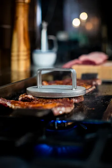 Kockums grillvekt - Rustfritt stål, 16×12 cm - Kockums Jernverk