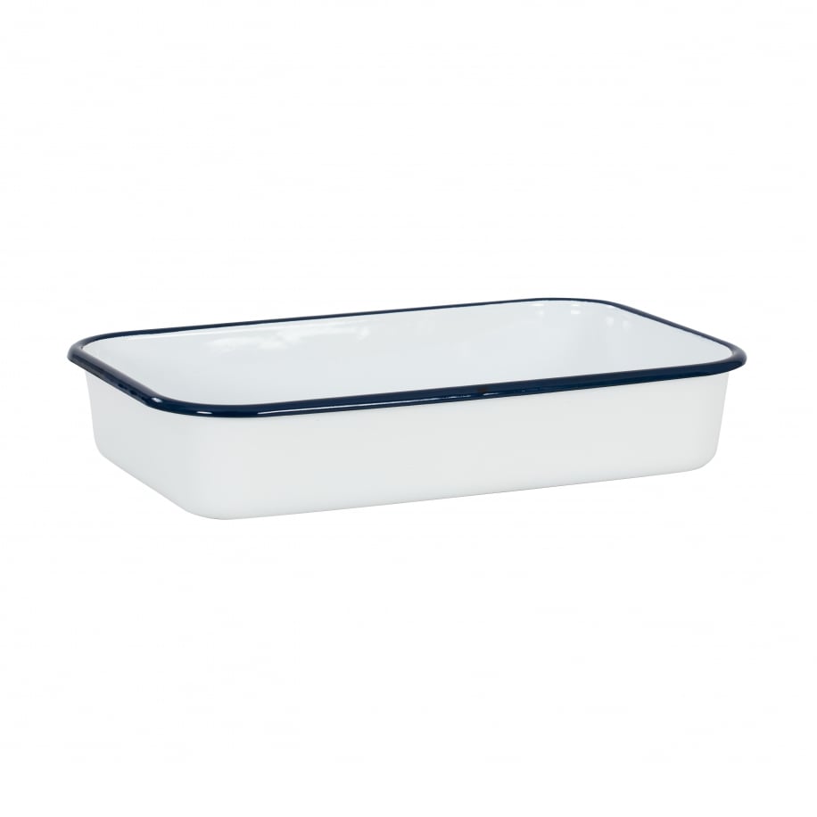 Kockums Jernverk - Ovnsform 30 cm hvit